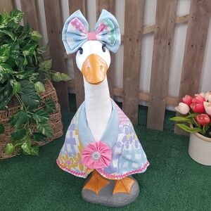 Porch Goose Outfit Patchwork Cape/ Dress With Bow New